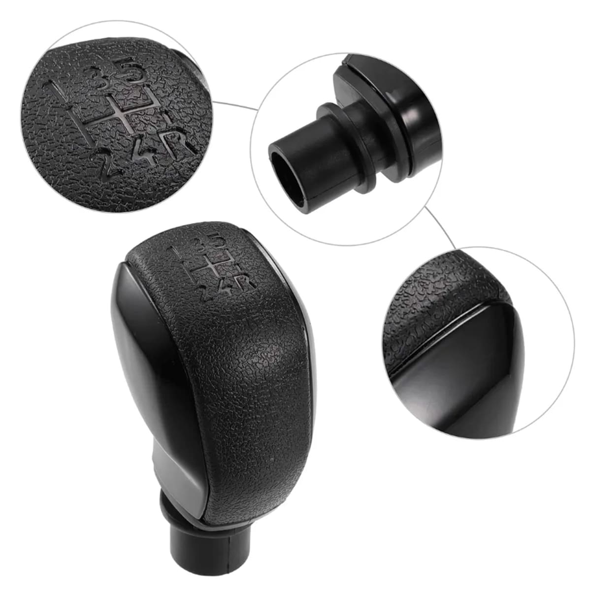 Pomo Bocha Palanca de Cambios para Peugeot 206 207 208 308 con 5ta - Image 9