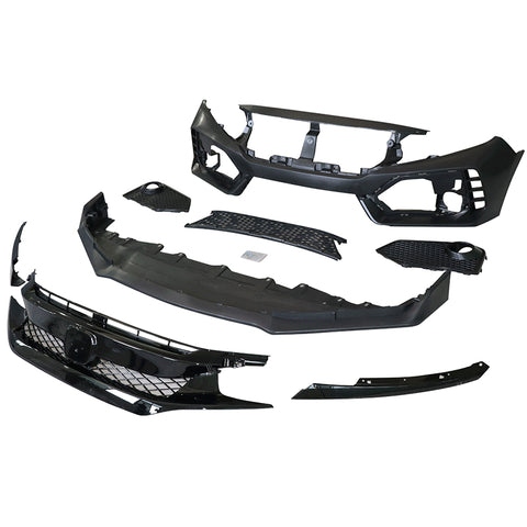 Bodykit Estilo Type R para Honda Civic 4 Puertas Sedán 16-20 - Image 11