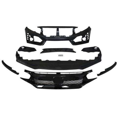 Bodykit Estilo Type R para Honda Civic 4 Puertas Sedán 16-20 - Image 13