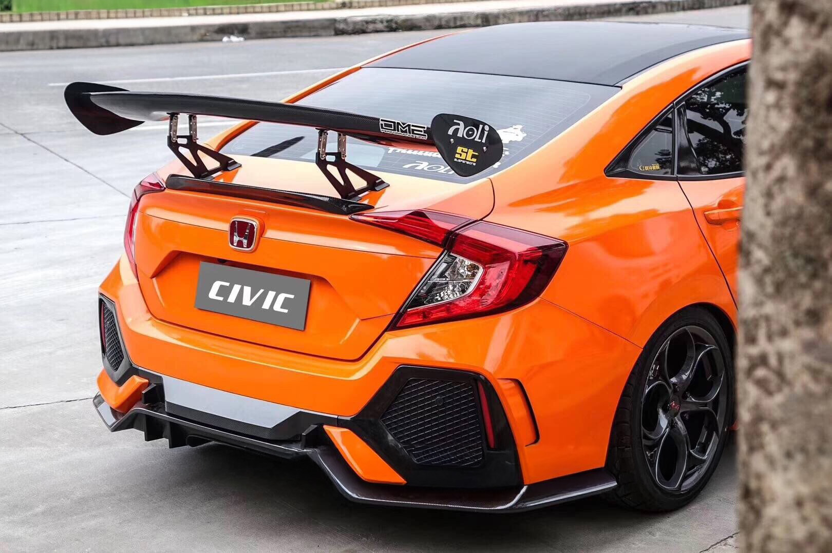 Bodykit Estilo Type R para Honda Civic 4 Puertas Sedán 16-20 - Image 9