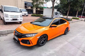 Alternative view of Bodykit Estilo Type R para Honda Civic 4 Puertas Sedán 16-20