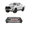 Parrilla tipo Gr para Toyota Hilux 2021-2024 Con LED