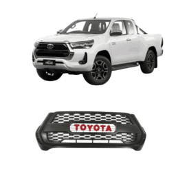 Parrilla tipo Gr para Toyota Hilux 2021-2024 Con LED