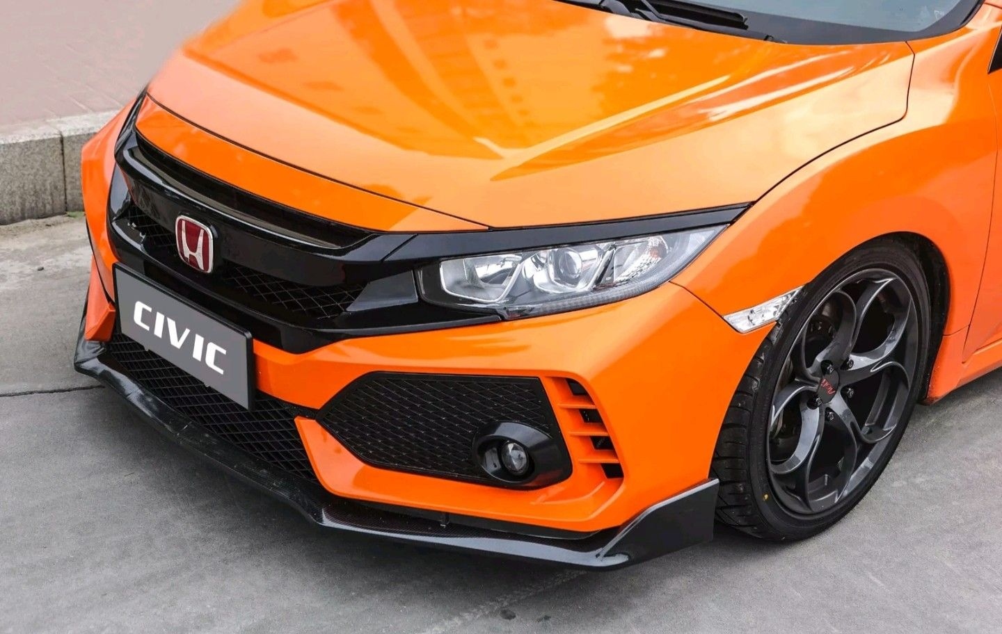 Bodykit Estilo Type R para Honda Civic 4 Puertas Sedán 16-20 - Image 16