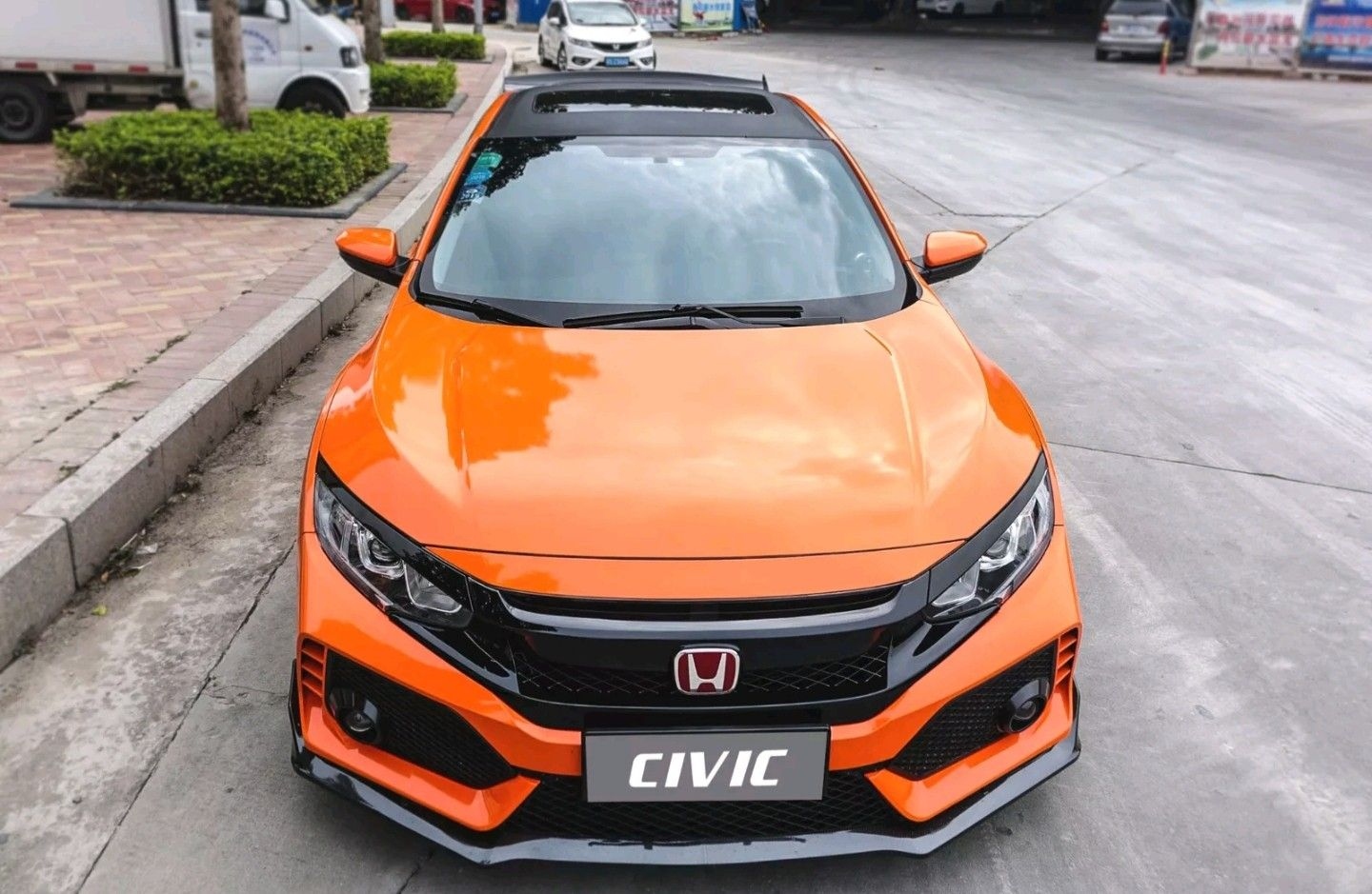 Bodykit Estilo Type R para Honda Civic 4 Puertas Sedán 16-20 - Image 17