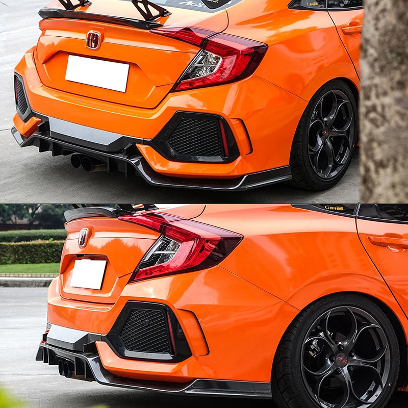 Bodykit Estilo Type R para Honda Civic 4 Puertas Sedán 16-20 - Image 5