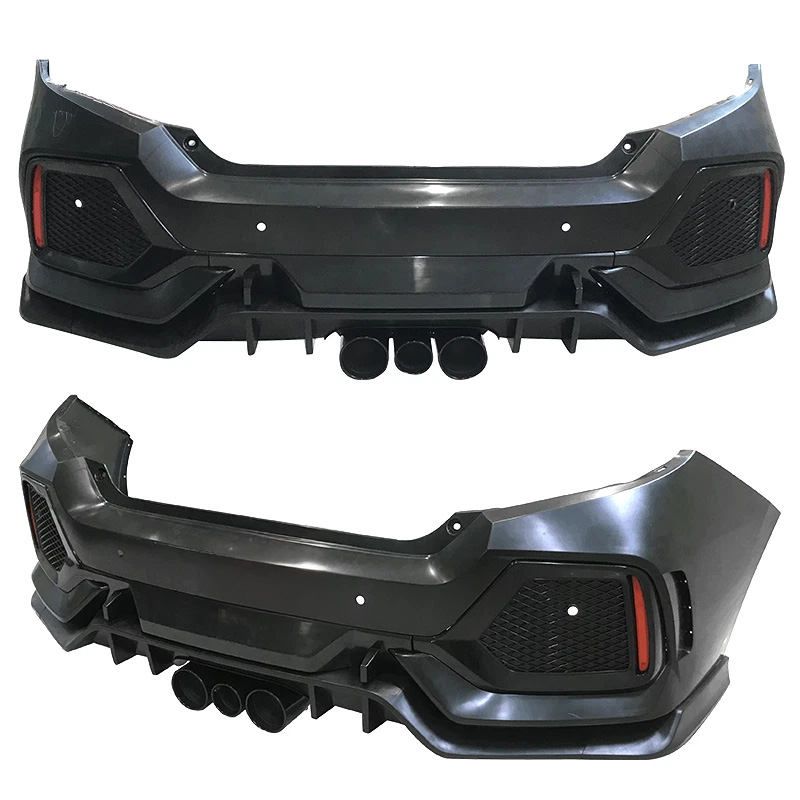 Bodykit Estilo Type R para Honda Civic 4 Puertas Sedán 16-20 - Image 6