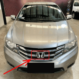 Alternative view of Honda Emblema H Delantero Cromado Original Varios Modelos