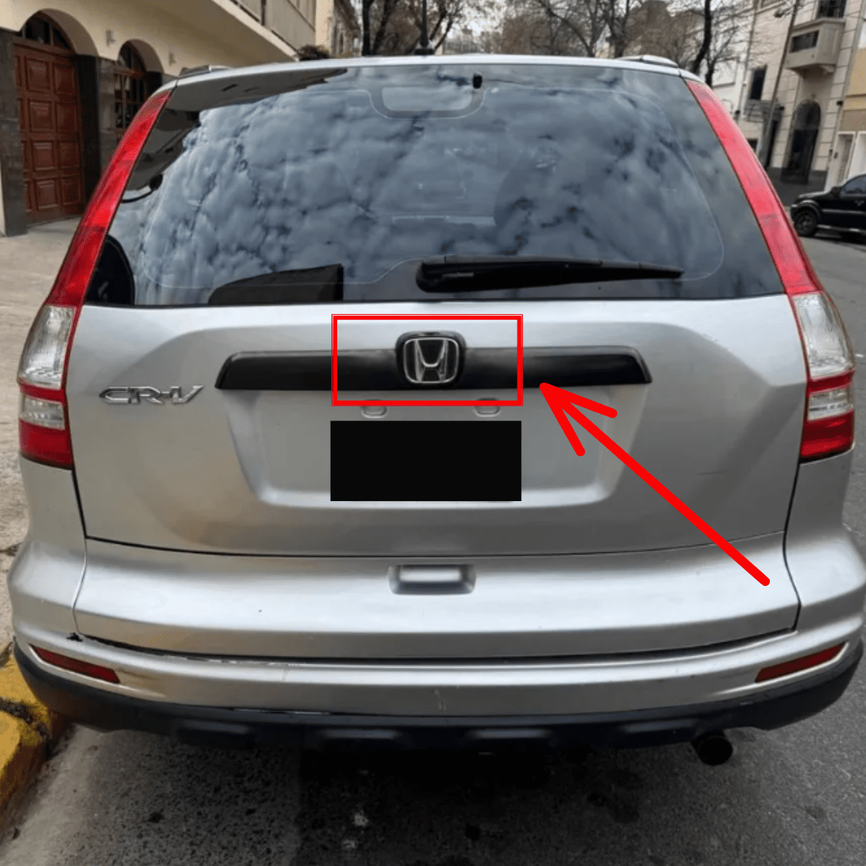 Emblema Trasero Honda Cromado - Image 3