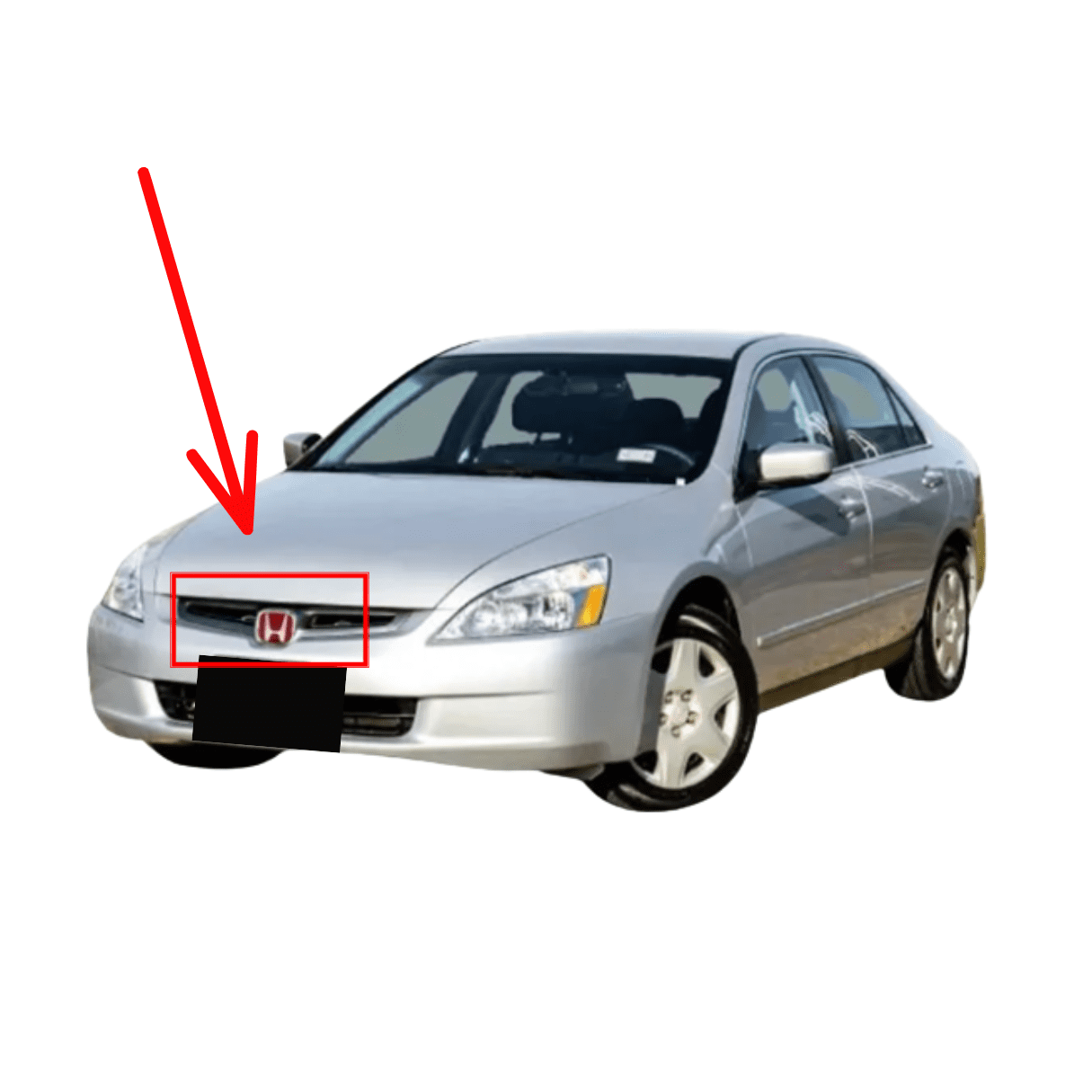 Kit X2 Emblemas Insignias Exterior Rojas Honda Accord 03-07 - Image 2