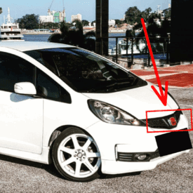 Alternative view of Kit X2 Emblemas Insignias Exterior Rojas Honda Fit 09-16