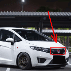 Alternative view of Kit X2 Emblemas Insignias Exterior Rojas Honda Fit 17-18