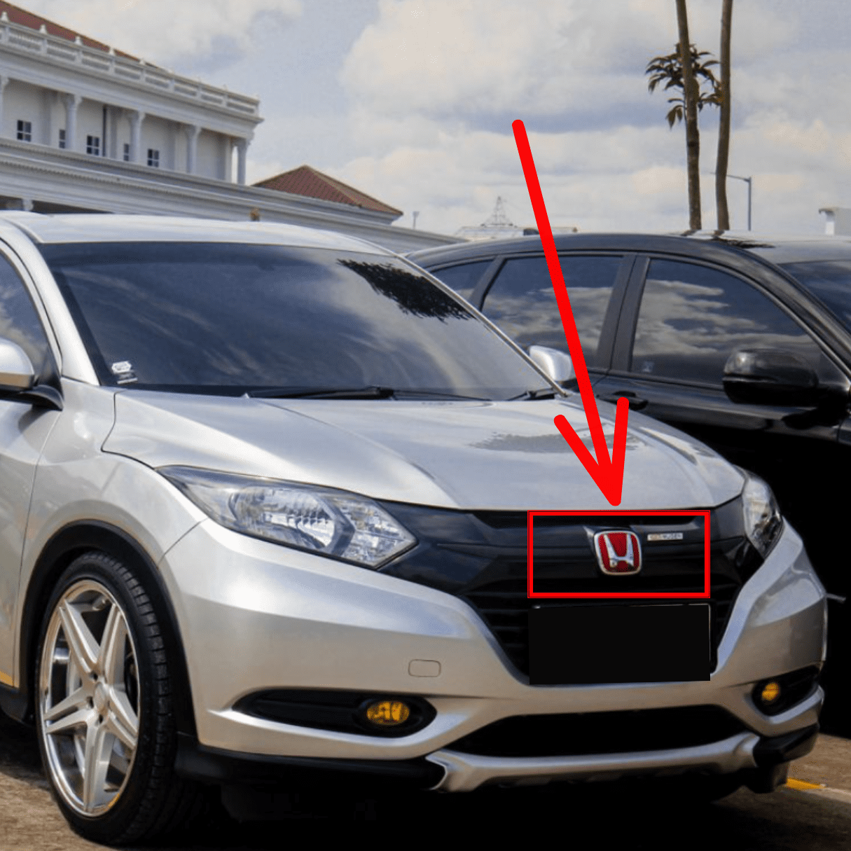 Kit X2 Emblemas Insignias Exterior Rojas Honda Hrv 15-18 - Image 3