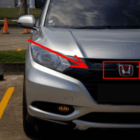 Alternative view of Kit X2 Emblemas Insignias Exterior Rojas Honda Hrv 15-18