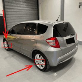 Alternative view of Kit X4 Centros de Llanta para Honda Fit de 56mm