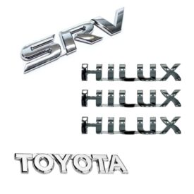 Alternative view of Kit Emblemas Traseros y Laterales para Toyota Hilux Srv 05-15