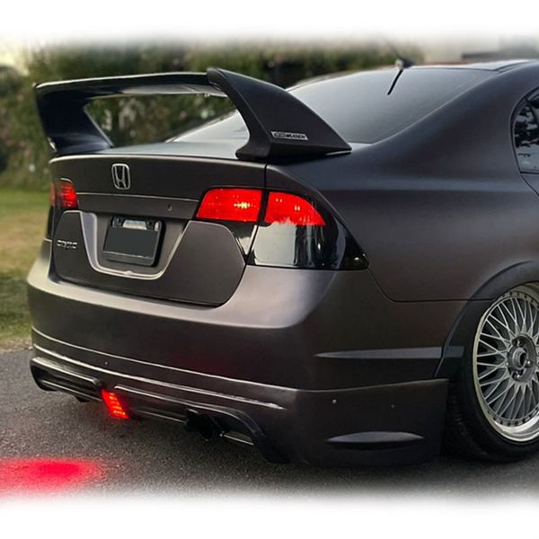 Alerón MUGEN para Honda Civic Si 06-15 de 3 Piezas - Imagen 3