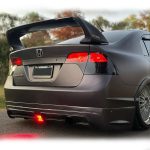 Alerón MUGEN para Honda Civic Si 06-15 de 3 Piezas - Imagen 2