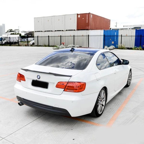 Aleron Estilo M4 para BMW Serie 3 Coupe E92 Fibra de Carbono - Imagen 5