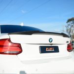 Aleron BMW Serie 2 240 235 220 F22 F23 Tipo M4 Fibra Carbono - Imagen 2