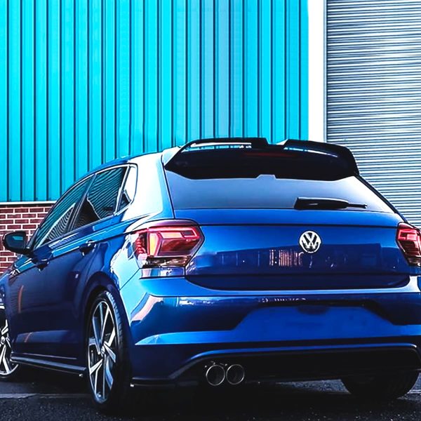 Alerón Volkswagen Polo 18-25 Estilo Oettinger Negro Brillante - Imagen 5