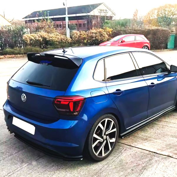 Alerón Volkswagen Polo 18-25 Estilo Oettinger Negro Brillante - Imagen 3