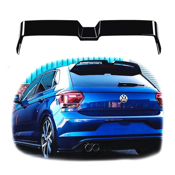 Alerón Volkswagen Polo 18-25 Estilo Oettinger Negro Brillante - Imagen 1
