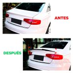 Alerón para Audi A4 B8 B8.5 2009-2019 V-style Negro Brillante - Imagen 18