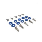 Arandelas Anodizadas Aluminio Moto Auto Atv Jdm X10 6mm M6 - Imagen 4