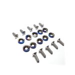 Arandelas Anodizadas Aluminio Moto Auto Atv Jdm X10 6mm M6 - Imagen 8