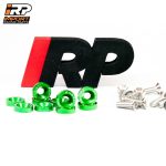 Arandelas Anodizada Aluminio Moto Auto Atv Jdm X6 6mm M6 - Imagen 12