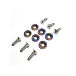 Arandelas Anodizada Aluminio Moto Auto Atv Jdm X6 6mm M6 - Imagen 22