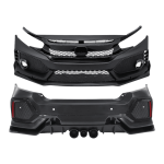 Bodykit Estilo Type R para Honda Civic 4 Puertas Sedán 16-20 - Imagen 18