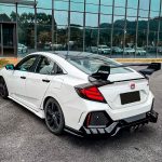 Bodykit Estilo Type R para Honda Civic 4 Puertas Sedán 16-20 - Imagen 32