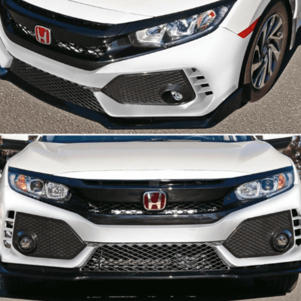 Bodykit Estilo Type R para Honda Civic 4 Puertas Sedán 16-20 - Imagen 8