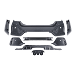 Bodykit Estilo Type R para Honda Civic 4 Puertas Sedán 16-20 - Imagen 23