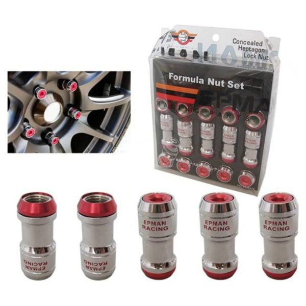 Kit 20 Tuercas Lug Nuts Epman 12x1.5 Acero Seguridad - Imagen 5