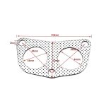 Junta de Bajada 4-2 Multiple Escape Inoxidable Honda D16/B16 - Imagen 5