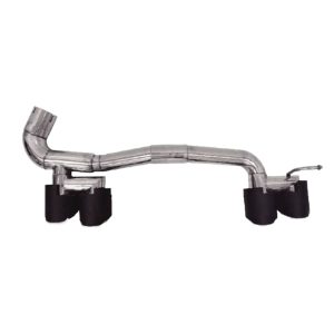 Colas de Escape para BMW M4 Serie 4 F32 F33 F36 2014-2016 con Tips de Carbono
