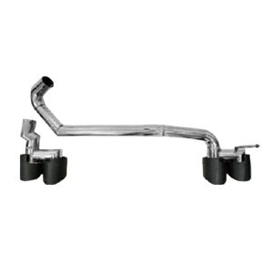 Colas de Escape para BMW M4 Serie 4 F32 F33 F36 2017-2019 con Tips de Carbono