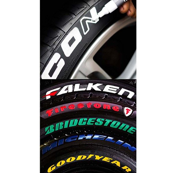 Marcador Pintura Para Neumáticos Varios Colores - Imagen 3