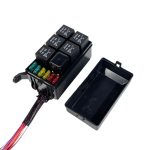 Caja Fusiblera Fusilera Auto Instalación Eléctrica Universal con Relays Mega - Imagen 10