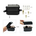 Caja Fusiblera Fusilera Auto Instalación Eléctrica Universal con Relays Mega - Imagen 7
