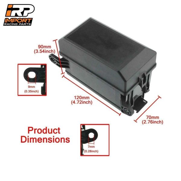 Caja Fusiblera Fusilera Auto Instalación Eléctrica Universal con Relays Mega - Imagen 23