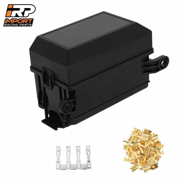 Caja Fusiblera Fusilera Auto Instalación Eléctrica Universal con Relays Mega - Imagen 13