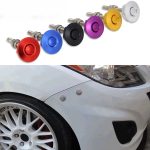 Traba de Aluminio Capot Aerocatch Quick Release Hood Botón - Imagen 9