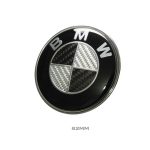 Emblema Insignia BMW Carbono Para Capot/Baúl De 82mm o 73mm - Imagen 3