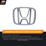 Honda Emblema H Delantero Cromado Original Varios Modelos - Imagen 27