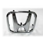Insignia Volante H Honda Civic Accord Crv Fit Hrv City Cromada - Imagen 13