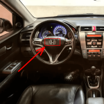 Insignia Volante H Honda Civic Accord Crv Fit Hrv City Cromada - Imagen 6